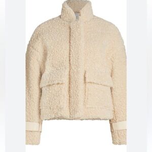 DH New York Fallon Sherpa jacket cream